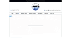 Desktop Screenshot of mmpropertyinvestment.com